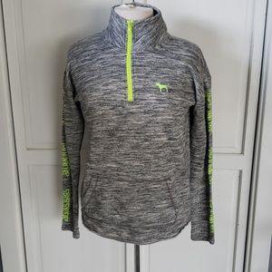 Pink half zip jacket